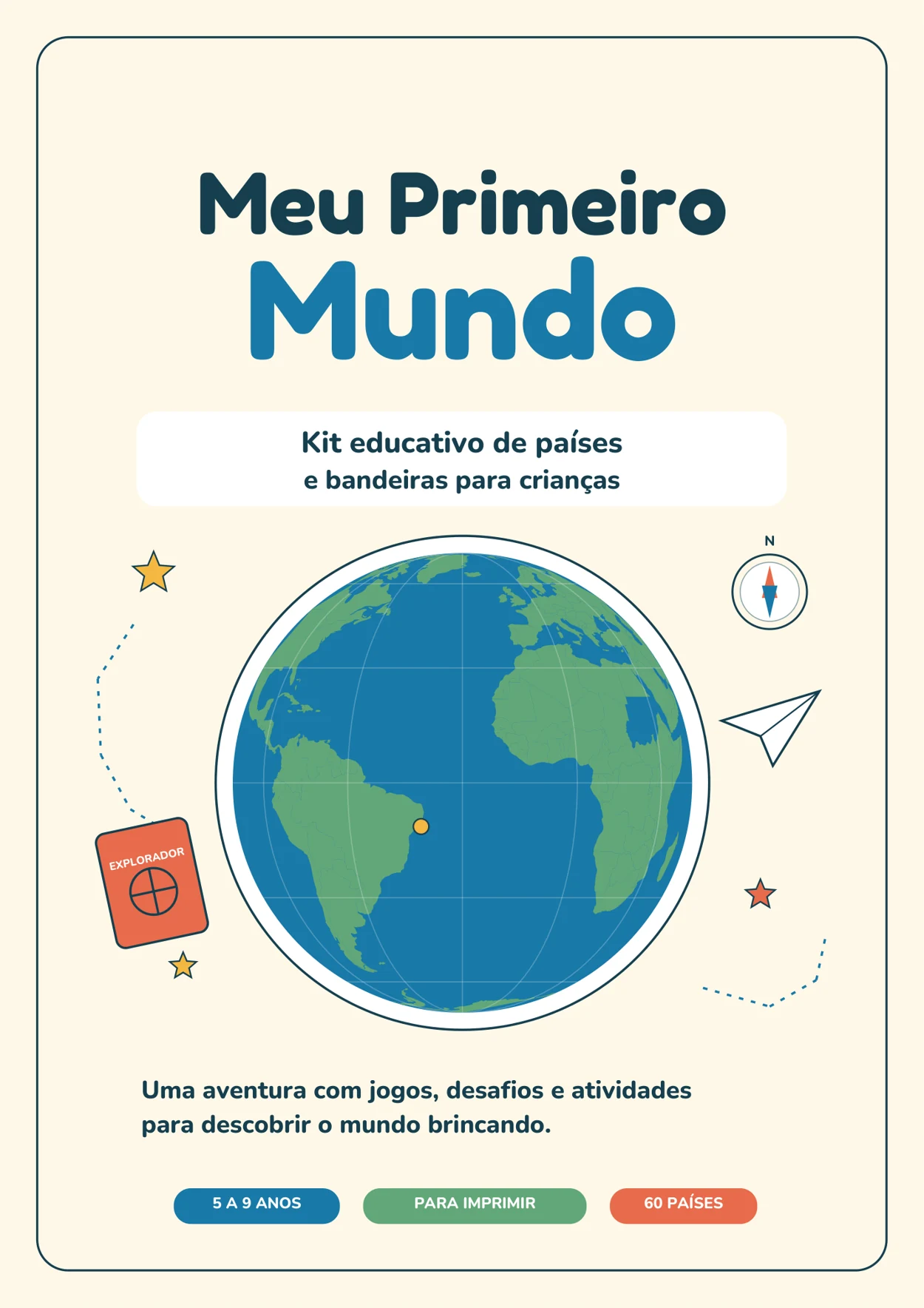 Capa real do kit Meu Primeiro Mundo
